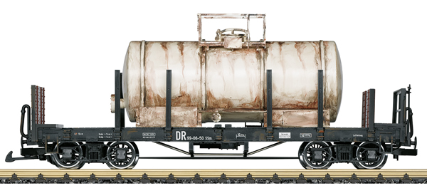 LGB 42591 - Fire Extinguishing Water Car - Weathered