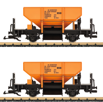 LGB 43419 - 2pc HSB SKL Ballast Car Set