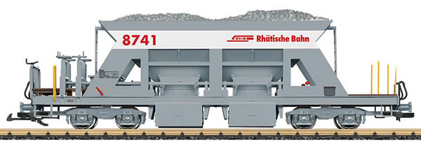 LGB 46695 - Self-Unloading Hopper Car