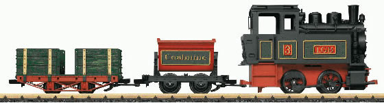 LGB 90202 - Battery Powered Steam Train Starter Set with Sound