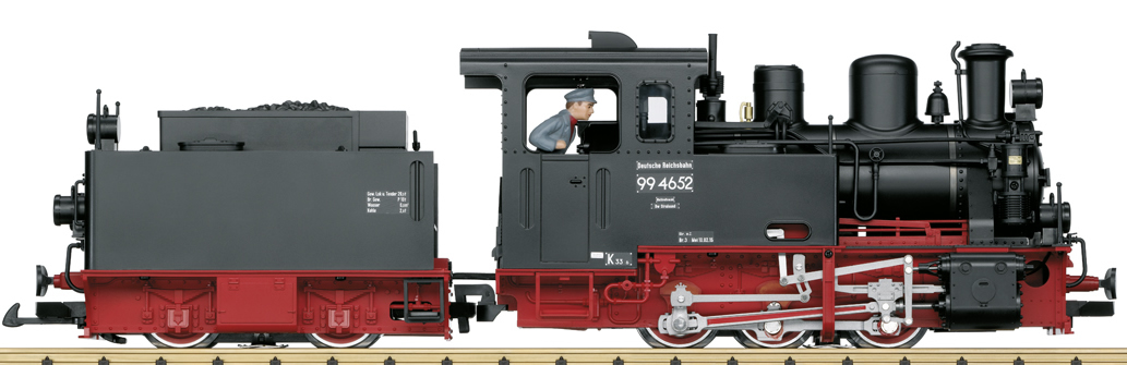 lgb 24267 - German Steam Locomotive 99 4652 (Sound)