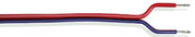 Dbl-Conductor Wire blu/rd