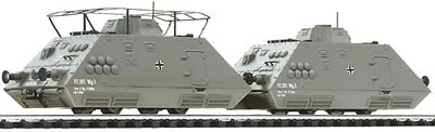 Liliput 136500 - Armoured Reconaissance Train Set 1 with Drive, Ep.II