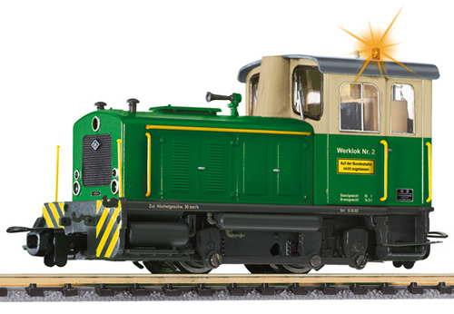 Liliput 142127 - Diesel Locomotive O&K Works Nr.2 with Roof Warning Light