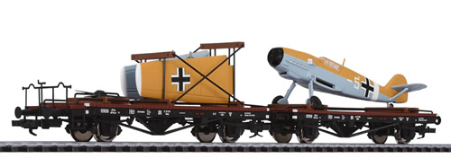 Liliput 230133 - German 2pc Flat Car Set of the DR