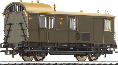 Liliput 235001 - Freight Train Baggage Van (Pwg Bad 21), DRG Ep.II