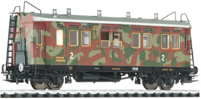 Liliput 327398 - Passenger Coach Ci Camouflaged DR, Ep.II