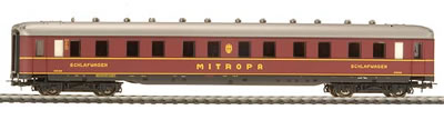 Liliput 383703 - Skirted Coach Sleeper MITROPA DR Ep.II