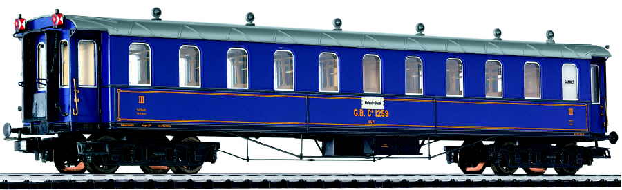 train electrique HO piko wagon couvert des CFL