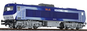 Diesel Locomotive DE2500 Silver / Blue