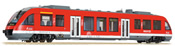 German Diesel Railcar LINT 27 BR 640 of the DB AG