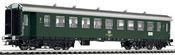 Express Train Coach 2nd Class Bye 654 29-13 021-0 DB  EP IV