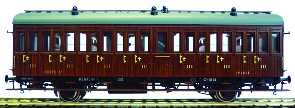 Mabar M-81609 - 3rd Class Wood Passenger Coach