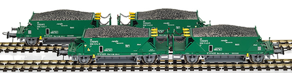 Mabar M-81717 - 4pc Hopper Wagon Set green