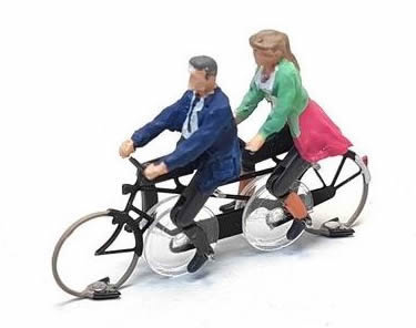 Magnorail KKd-1 - Tandem bicycle ready to run HO/OO for Magnorail System KKd-1