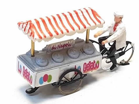 Magnorail KKg-1 - Ice-cream man Ready to Run H0 for Magnorail System KKg-1