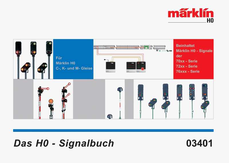 Marklin 03402 - SIGNAL BOOK (ENGLISH TEXT)