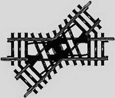 Marklin 2258 - K TRACK CROSSING 45°