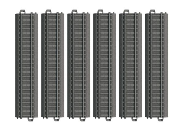 Marklin 23180 - Plastic Straight Track 7-3/16 / 180 mm 6 pcs