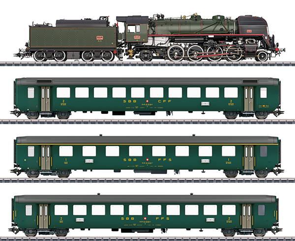 Marklin 26141 - Museum train set with 141.R of the SNCF (Sound)