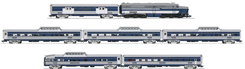 Marklin 26490 - Digital Blue Bird Passenger Train LIMITED  ALLOCATION ITEM ONLY 1999 WILL BE MADE