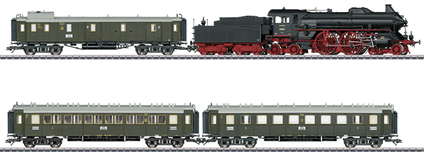 marklin 26607 - Digital German Express Train Set (Sound Decoder)