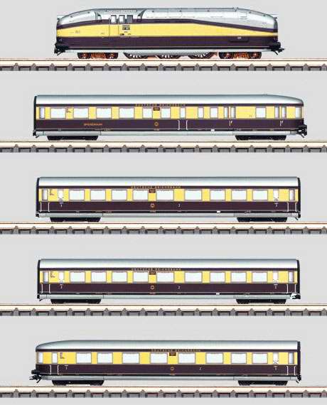 Marklin 26610 - Henschel Wegmann Train Set