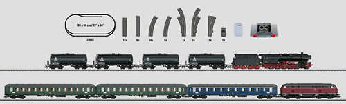 Marklin 29043 - German Mega Starter Set with Central Station of the DB (Sound Decoder)