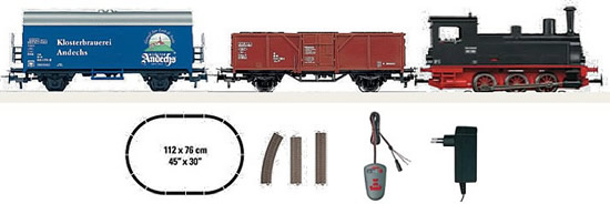 Marklin 29140 - Freight Train Starter Set with IR Controller - Start Up
