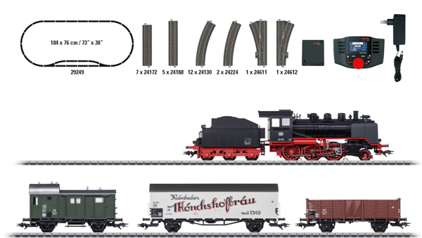 Marklin 29249 - “Short Haul Freight Train with a Class 24” Digital Starter Set (Sound)