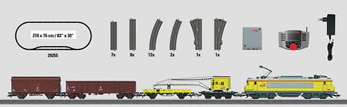 Marklin 29255 - French Construction Starter Set with Mobile Station of the SNCF (Sound Decoder)