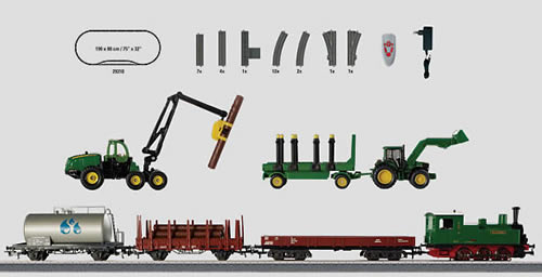 Marklin 29310 - Forestry Starter Set with IR Controller - Start Up