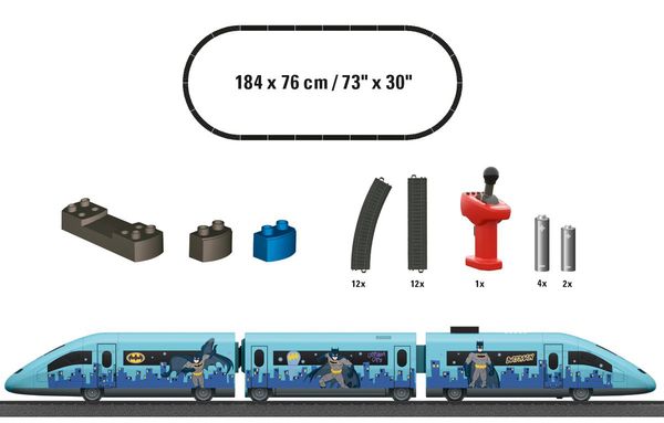 Marklin 29345 - Marklin My World - Batman Starter Set (Sound)