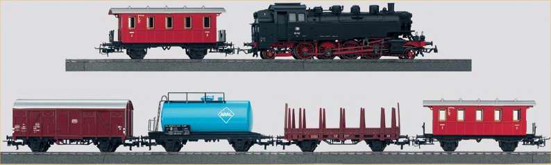 Marklin 29538 - FREIGHT STARTER SET DELUXE 4F
