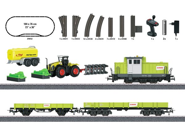 Marklin 29652 - “Farming Train” Starter Set. - Start Up