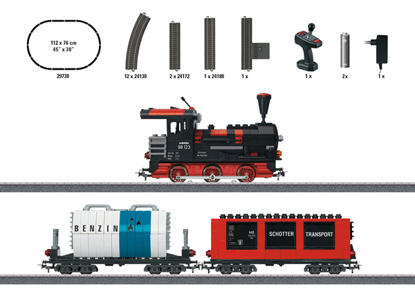 Marklin 29730 - “Building Block Train” Starter Set with