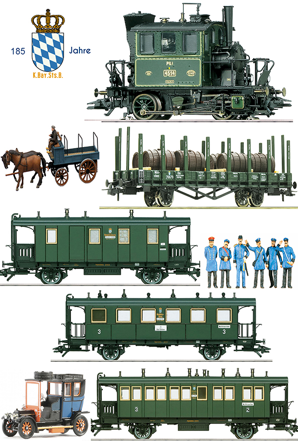 Marklin 368671 - 1900s Bavarian Local Branch Line Set Marklin 368671 - 1900s Bavarian Local Branch Line Set