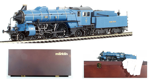 Marklin 37017 - Steam Locomotive S 2/6 2016 Toy Fair Locomotive in the Royal Bavarian Blue (Sound Decoder)