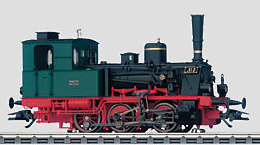 Mythos Modelleisenbahn　鉄道模型 Märklin, steam engine, model 37134, gaige H0, digital, in