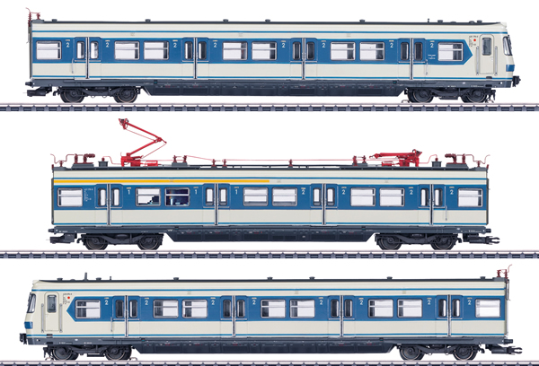 Marklin 37508 - German S-Bahn Powered Rail Car Train Class 420 of the DB (Sound)