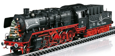 Marklin 37838 - German Christmas Steam Locomotive Class 50 with a Tender of the DB (Sound Decoder)