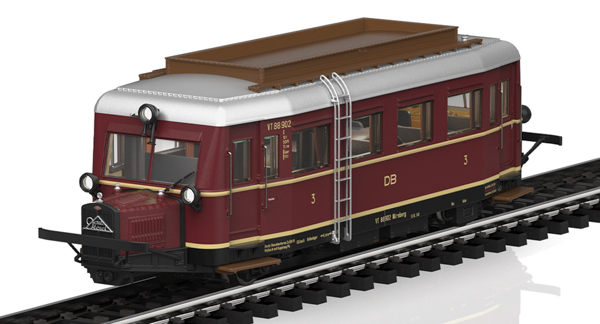 Marklin 38135 - German Diesel Powered Rail Car Class VT 88.9 of the DB – the “Pig‘s Snout” (Sound)