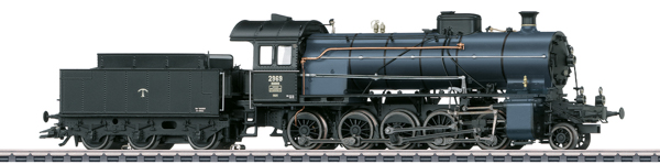 marklin 39253 - Class C 5/6 “Elephant” Steam Locomotive with a Tender