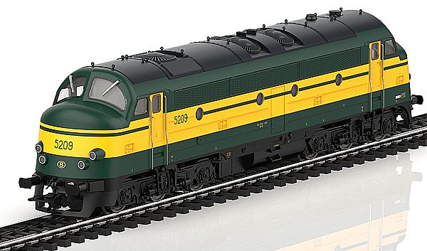 Marklin 39679 - Belgian Diesel Locomotive Cl. 52 of the SNCB (Sound Decoder)