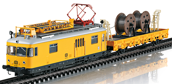 Marklin 39973 - German Class 701 Powered Catenary Maintenance Rail Car Kbs of the DB