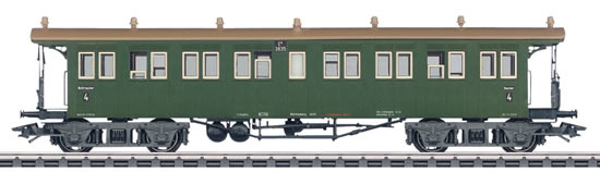 Marklin 42143 - Express Train Open Platform Passenger Car, 4th Class