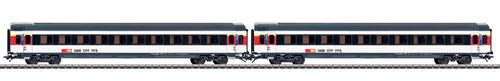 Marklin 42152 - Swiss 2pc Express Train Passenger Set type A of the SBB