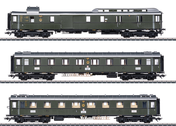 Marklin 42490 - 3pc FD 226 Express Train Car Set for the Class 01