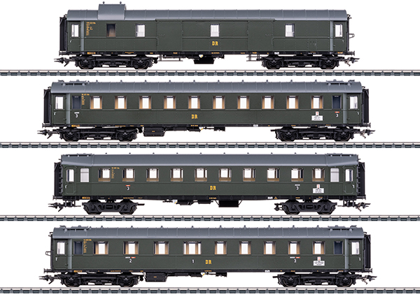 Marklin 42514 - Saxon Pride Express Train Car Set for Class 19 Steam Locomotive