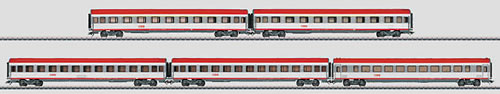 Marklin 42728 - Austrian 5pc EC-Express Passenger Cars of the ÖBB